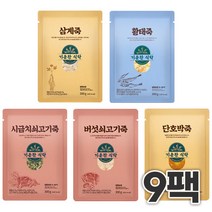 기운찬식탁 죽 300g [황태죽출시] 삼계죽 2개 + 황태죽 2개 + 시금치쇠고기죽 1개 + 버섯쇠고기죽 2개 + 단호박죽 2개