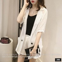 가바바 여성 투피스 캐주얼하고 시원해보여 린넨 심플 정장 투피스 G50774