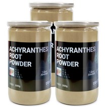 국산 우슬 가루 분말 300g 쇠무릎, 3통