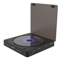 DVD플레이어 ODD 휴대용 외장 연결 휴대용 CD 플레이어 DVD CD/dvd의 USB 플래시 드라이브 소형 안티 스킵, 01 Black