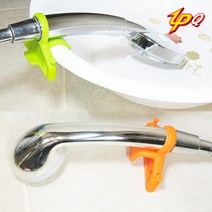 업큐 실리콘 샤워기 홀더 걸이 거치대 욕실 헤드 유아 애견 강아지 고양이 용품, 그린, 1개