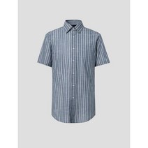 로가디스 로가디스 블루 스트라이프 레귤러핏 셔츠 (MA2465FC1P)