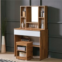 채움 가베라 600 | 800 입식 화장대, 02_가베라 800 화장대is 멀바우+화이트