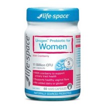 라이프스페이스 유로겐 프로바이오틱 포 우먼 110억 CFU 크랜베리맛 하드캡슐, 60개입, 6개