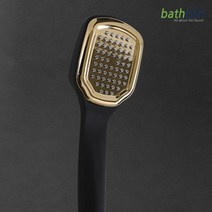골드 블랙 무광 샤워기헤드 MR21, 단품