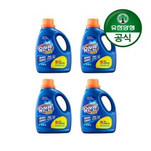 유한젠 산소계표백제 액체형, 2.3L, 4개