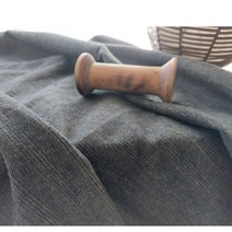 혜인천 울모직 느낌의 면스판 카키체크원단