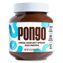 pongo 무설탕초코잼 헤이즐넛 키토제닉 400g x 2통, 1개입