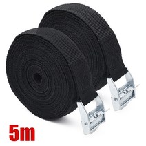 옷걸이줄 차량행거로프2pcs 5m/3m 자동차 수하물 고정 스트랩 탄성 텐션 로프 트렁크 용품 강력한 Rratchet, 02 2pcs 5m, 02 2pcs 5m