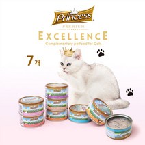 프린세스 고양이 주식캔 70g, 퍼시픽 튜나 70g x 7개