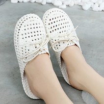 여성 여름 발편한 앞막힌 젤리 슬리퍼 고무 말랑 슬리퍼 블로퍼 아쿠아 펀칭 신발