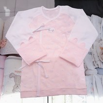 압소바 논현점 20년 봄 배냇저고리 80수 원단에 귀여운 무형광 저고리