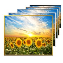 대성액자 우드 알루미늄 액자 4X6 5X7 6X8 8X10 A4 40X60 50X70 60X80 모든 액자 주문제작가능, 발렌시아 내추럴