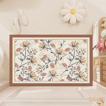 폴라도레 코일 현관매트 출입구 베란다 발판 대형 매트, 09.야생화, 1.90x60cm, 1개