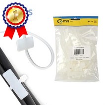 마킹판 케이블타이 마크타이 라벨타이 10cm 100개 마크타이 팻말 테그 마킹판 케이블타이