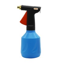 치파랠리 방재기 약대 동력살분무기 농약 살포기 압축 분무기680ml 조정 가능한 수동 홈 오피스 분재 플라스틱 트리거 핸드 펌프 스프레이 병 식물 급수 도구 1 pc, 파란색