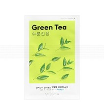 미샤 에어리 밀착 시트마스크 그린티, 1개입, 10개