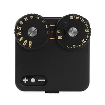 디지털조도계 조도기 TTArtisan 라이트 미터 두 다이얼 콜드 슈 DSLR 필름 카메라 사진 황동 색상, Brassy