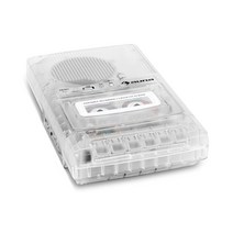 auna RQ-132 Cassette Recorder 테이프 투명 레트로 빈티지 갬성