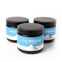 올바른습관 21종 혼합유산균 락토바실러스 가세리 불가리쿠스 유산균 분말 가루 파우더, 3개, 300g