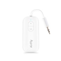 Twelve South AirFly Pro 오디오 공유 기능의 무선 송/수신기.모든 오디오 잭에 최대 2개의 AirPod/무선 헤드폰을 연결 비행기 보트 또는 체육관 가정 자동차에, AirFly Duo