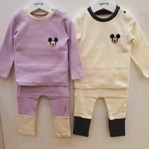 아가방 디즈니콜라보~! *미키시크라운드내의* 귀욤 미키~ 가을부터 봄까지 편한 실내복~! #인기상품#