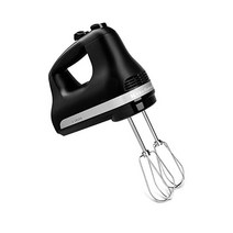 KitchenAid 키친에이드 5 파워 스피드 핸드 믹서 KHM512 아쿠아 스카이, 5 Speed_블랙 매트
