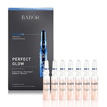 유럽 독일 BABOR AMPOULE CONCENTRATS Perfect Glow 지친 피부를 위한 유효성분 농축물 여분의 수분 7 x 2 ml 에센스 세럼 앰플 미스트