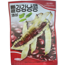 다농 빨간강낭콩(왜성) 30g 강낭콩씨앗 콩종자 파종 텃밭 농사