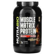 이지몰 Nutrabio Labs Muscle Matrix 단백질 알파인 바닐라 907g(2lb) No.35612, 네덜란드 초콜릿