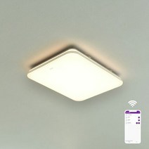 1300K IOT LED스마트조명 방등 디밍50W 생활가전제어, 조립/설치신청:신청함(비용은 별도 상담 후 책정)