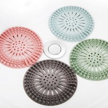 베이직 머리카락 배수 거름망 1개 욕조용 욕실용품 구캡 실리콘, 단품