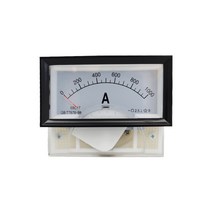 식품 방사능 측정기 수산물 측정 DC 아날로그 미터 패널 AMP 션트 전류 측정기와 함께 85*46mm 암페어 69C17-A 50A 100A 500A 1PC, 1.DC50A(75mV)