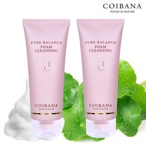 (약산성) pH5.5 퓨어 밸런스 폼클렌징 150ml/ 병풀추출물+판테놀 성분으로 순하고 당김없이 촉촉, 2개
