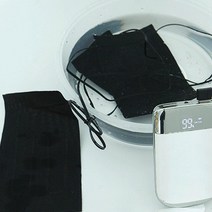 열선패드 의류 난방 패드 3 기어 온도 조절 USB 충전 고속 재킷 시트 워머 9 개세트, 한개옵션0