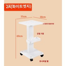플라즈마 마사지 트롤리 레이저 피부과 피부관리실, (화이트) (75kg 하중) (철강중주), 0x0x0cm