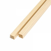 아이베란다 소나무 15X15mm 원목쫄대 나무쫄대 각목 원목 몰딩, 800mm(2장), 1개
