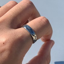 남자 뱅글 반지 사선 써지컬 range bangle