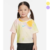 [나이키키즈] 나이키걸즈 저스트두잇 박시티셔츠 (105-130) A232TS116P 나이키여아반팔 크롭티