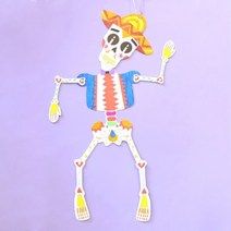 WM 할로윈 종이관절인형[대] 100개[낱개수량확인] WM
