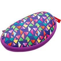Zipit Colorz Glasses Case Purple Tri 집잇 선글라스 케이스 멀티 다용도 보관함 하드케이스 (트라이앵글-퍼플)(AB-EN-Zip1594) 안경