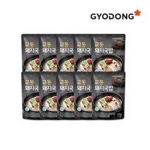교동식품 [교동식품] 교동 돼지국밥 500g X10 (실온)