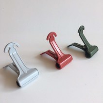 캠핑행어 쓰레기봉투걸이 랜턴걸이 파일드라이버 후크크립, 블랙