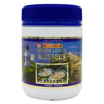 뉴질랜드 그린탑 녹색입 홍합 1000mg 500정 천연성분 초록입 초록잎 홍합 관절건강, 1개, 500개