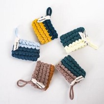 아트박스/미스티코티타 [DIY] 미코카드월렛 - 패브릭얀 이지카드지갑 코바늘 뜨개질 패키지, 옥스퍼드네이비