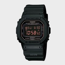 G-SHOCK 지샥 DW-5600MS-1 러스티 블랙 아웃도어 방수 군인시계