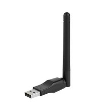 네트워크 랜카드 TISHRIC-150Mbps 2.4G USB Wifi 어댑터 무선 안테나 802.11n/g/b 카드 수신기 PC 데스크탑 노트북용, [01] Black