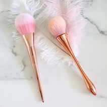 메이크업 브러쉬 마블 섀딩 화장붓 페이스붓 페이스브러쉬 볼터치, 브러쉬B_로즈골드_EP-0527