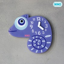 니노코리아 니노타임-카멜레온 아크릴시계 벽시계 무소음시계, 니노타임/카멜레온_대