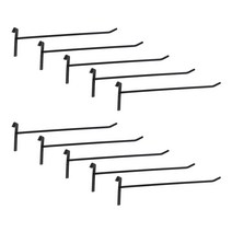 DK인테리어 휀스망 일선후크x10EA, 25cm, 블랙